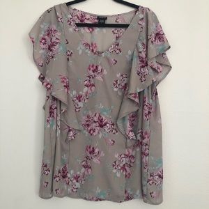 Beautiful light floral top